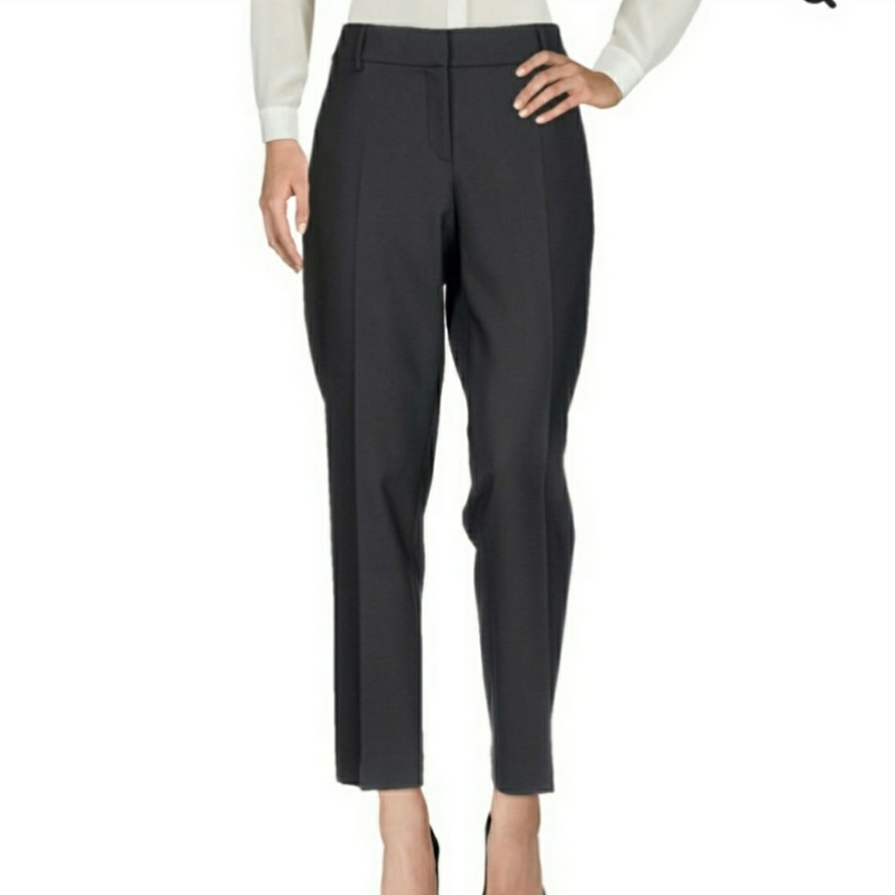 Gunex Black Wool Blend Pants